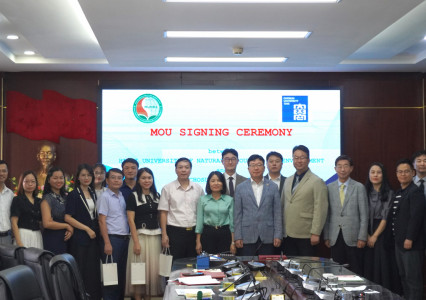 Trường Đại học TN&MT HN ký kết hợp tác MOU với Đại học Chosun - Hàn Quốc