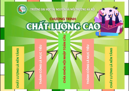 Trường Đại học Tài nguyên và Môi trường Hà Nội mở rộng đào tạo trình độ đại học chất lượng cao