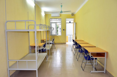 Phòng ký túc xá sinh viên sạch đẹp, thoáng mát