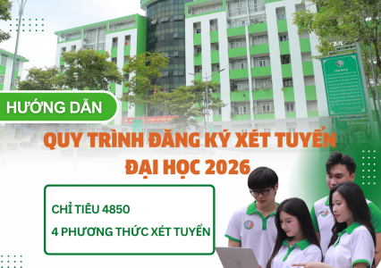 Hướng dẫn quy trình đăng ký xét tuyển đại học chính quy năm 2026