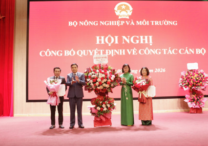 Bổ nhiệm Phó Hiệu trưởng Trường Đại học Tài nguyên và Môi trường Hà Nội