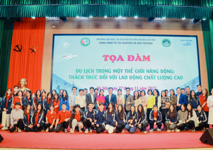 Tọa đàm “Du lịch trong một thế giới năng động: Thách thức đối với lao động chất lượng cao”