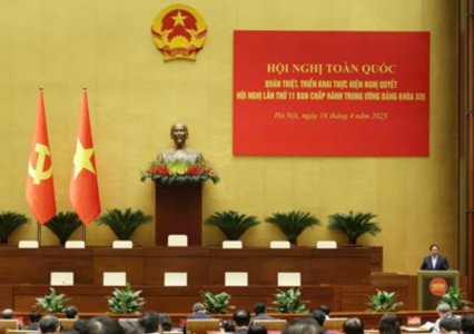 Đảng ủy Trường Đại học Tài nguyên và Môi trường Hà Nội tham dự Hội nghị quán triệt Nghị quyết Trung ương 11