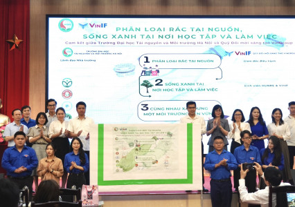 Tổ chức thành công Hội thảo khoa học Bài giảng đại chúng: Tài nguyên thiên nhiên, những biến đổi ở quy mô toàn cầu và tác động đến Việt Nam