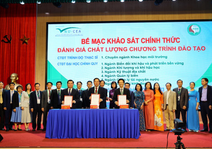 Bế mạc khảo sát chính thức đánh giá chất lượng 07 chương trình đào tạo Trường Đại học Tài nguyên và Môi trường Hà Nội