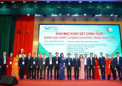 Khai mạc khảo sát chính thức đánh giá chất lượng 07 chương trình đào tạo Trường Đại học Tài nguyên và Môi trường Hà Nội