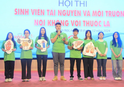 Sinh viên HUNRE nói không với thuốc lá – Lan tỏa lối sống văn minh và lành mạnh
