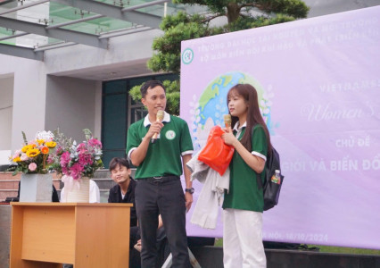 Chương trình truyền thông: “Nữ giới và biến đổi khí hậu” – Lan tỏa thông điệp về bình đẳng và phát triển bền vững