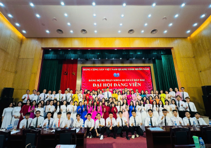 Đại hội Đảng bộ bộ phận Khoa Quản lý đất đai nhiệm kỳ 2025-2030