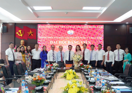 Đại hội nhiệm kỳ 2025 - 2027 Chi bộ Biển hải đảo – Tài nguyên nước và Địa chất