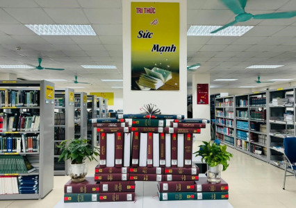 Thư viện Trường Đại học Tài nguyên và Môi trường Hà Nội – Không gian tri thức mở, chắp cánh ước mơ học thuật
