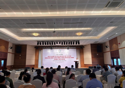 Tập huấn nâng cao năng lực cho đội ngũ công chức, viên chức ngành tài nguyên và môi trường về quản lý chất thải rắn tại tỉnh Tiền Giang