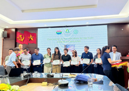 Khóa tập huấn Kỹ thuật và phương pháp Kiểm kê khí nhà kính (KKKNK)