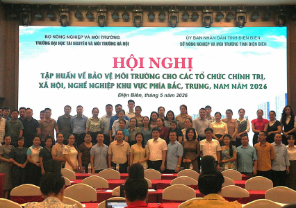 Hội nghị Tập huấn về bảo vệ môi trường cho các tổ chức chính trị, xã hội, nghề nghiệp khu vực phía Bắc, Trung, Nam tại tỉnh Điện Biên