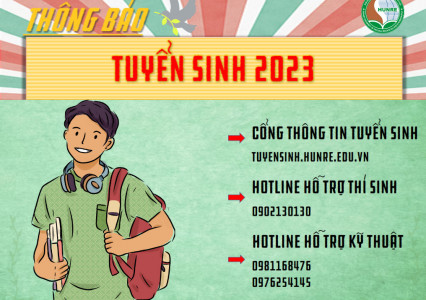 Điểm chuẩn Đại học Tài nguyên và Môi trường Hà Nội đợt bổ sung năm 2023