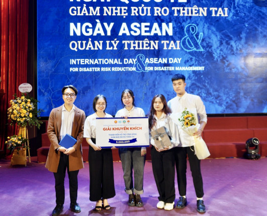 Trường Đại học Tài nguyên và Môi trường Hà Nội tham gia cuộc thi hùng biện “Thanh niên hỗ trợ cộng đồng giảm nhẹ rủi ro thiên tai”