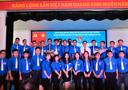 Đại hội Đại biểu Đoàn Thanh niên Cộng sản Hồ Chí Minh trường Đại học Tài nguyên và Môi trường Hà Nội nhiệm kỳ 2019 - 2022