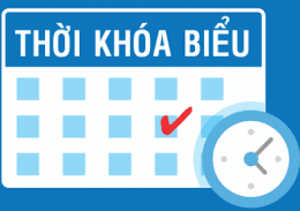 Thời khóa biểu học trực tuyến bổ sung các học phần giáo dục thể chất, quốc phòng an ninh học kỳ 2 năm học 2020 - 2021 (Thay thời khóa biểu ban hành ngày 9/8/2021)