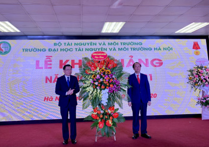 Trường Đại học Tài nguyên và Môi trường Hà Nội tổ chức lễ khai giảng năm học 2020-2021