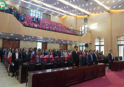 Sinh hoạt chuyên đề: xem truyền hình trực tiếp phiên khai mạc Đại hội đại biểu toàn quốc lần thứ XIII của Đảng