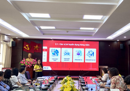 Trường ĐH TN&MT HN trao đổi, hợp tác với Công ty Cổ phần MISA xây dựng phần mềm phục vụ công tác quản lý và đào tạo