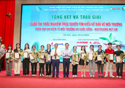 Sinh viên Đại học TN&MT HN đạt Giải Nhất tuần trong Cuộc thi trắc nghiệm trực tuyến “Tìm hiểu về bảo vệ môi trường”