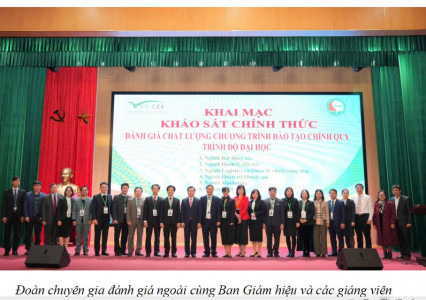 Khai mạc Khảo sát chính thức đánh giá chất lượng 06 chương trình đào tạo tại Trường Đại học Tài nguyên và Môi trường Hà Nội