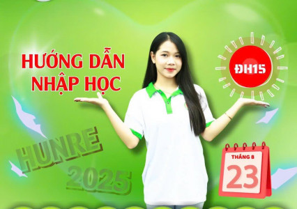 Hướng dẫn nhập học trực tuyến đối với thí sinh trúng tuyển trình độ đại học chính quy năm 2025