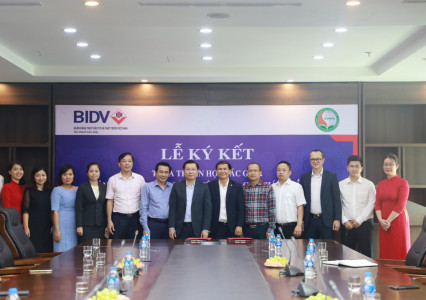 Đại học Tài nguyên và Môi trường Hà Nội ký thỏa thuận hợp tác với ngân hàng BIDV - Chi nhánh Cầu giấy