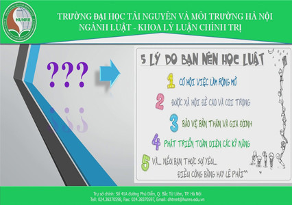 Giới thiệu ngành Luật - Khoa Lý luận chính trị